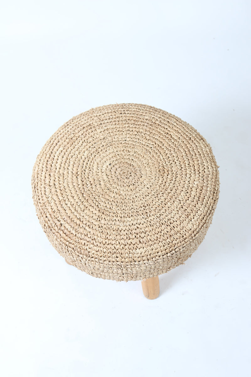 GBO NZ Bungalow Stool Teak Legs Furniture Lower Hutt Wellington