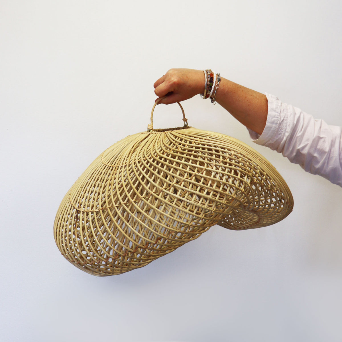 Rattan Cloud Shade (Large) Lighting Light Shades GBO NZ