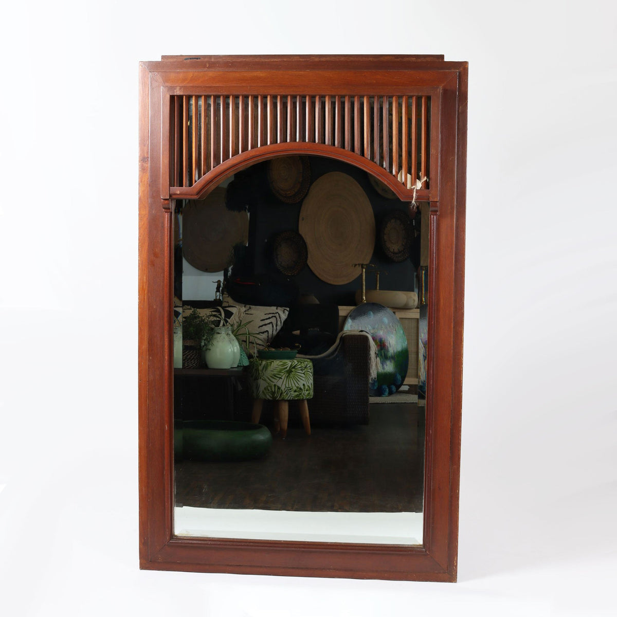 Vintage Wooden Mirror | Mirrors | Living | Bedroom | Decor | GBO NZ