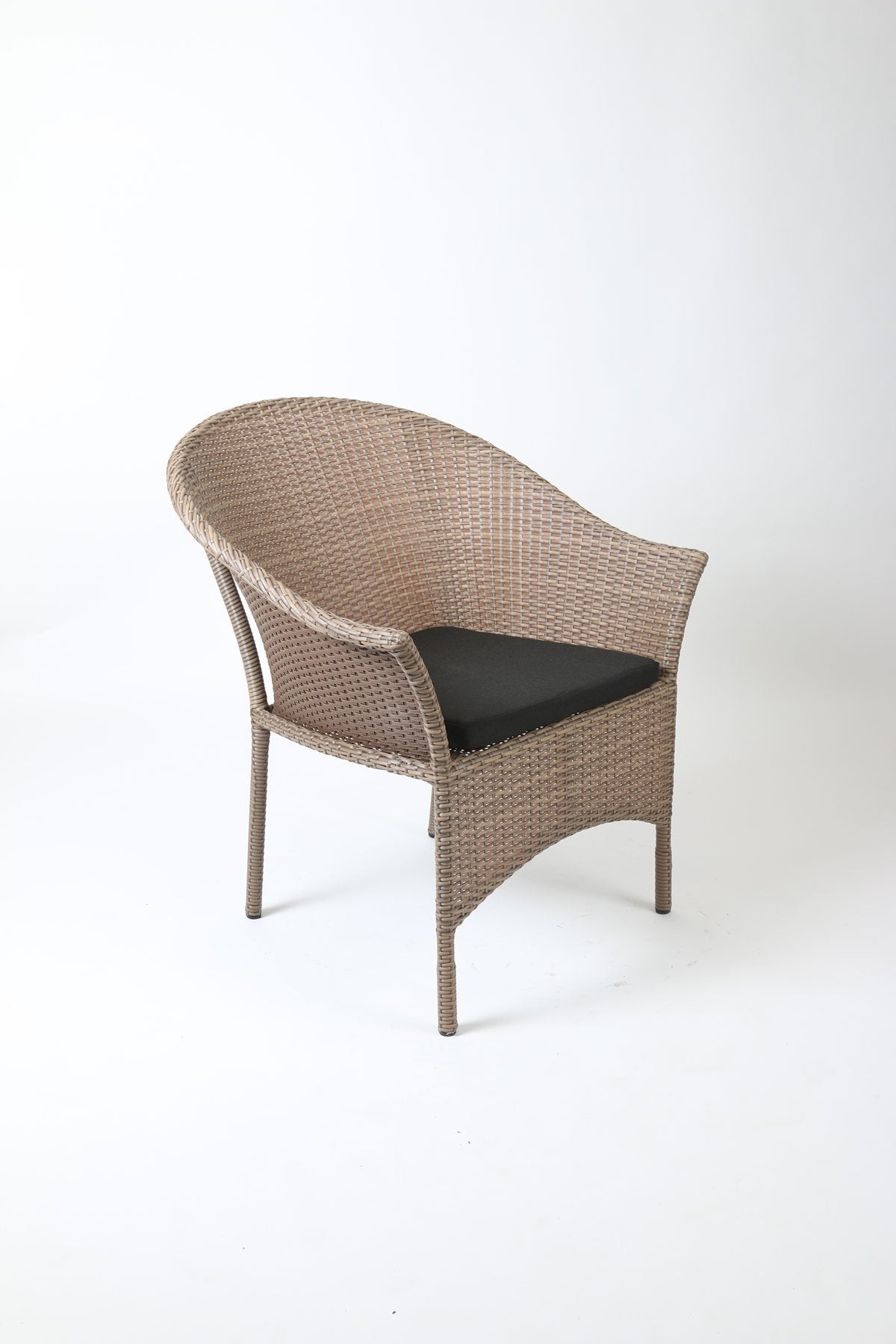 Balcony Wicker Stacking Dining Chair