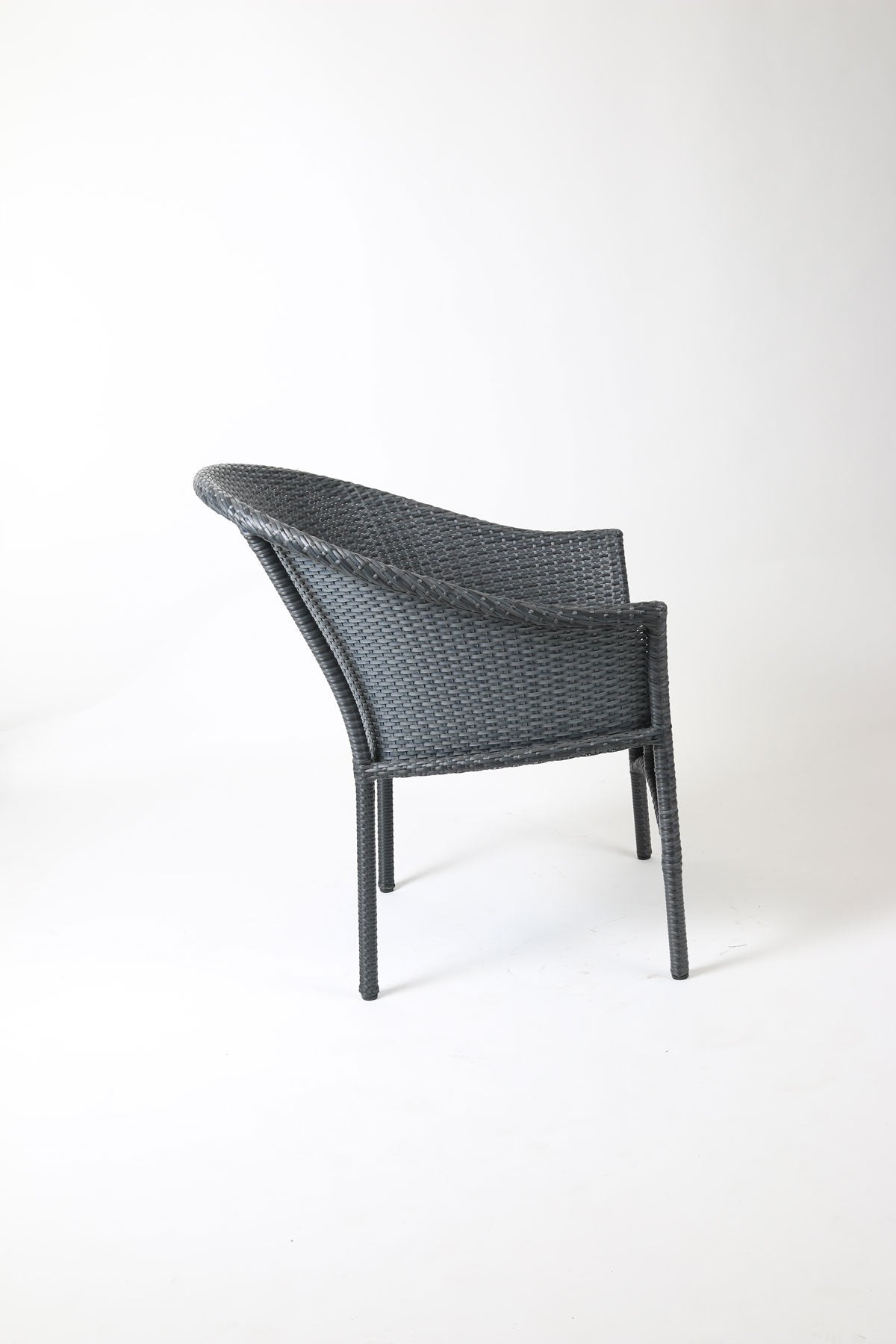 Balcony Wicker Stacking Dining Chair