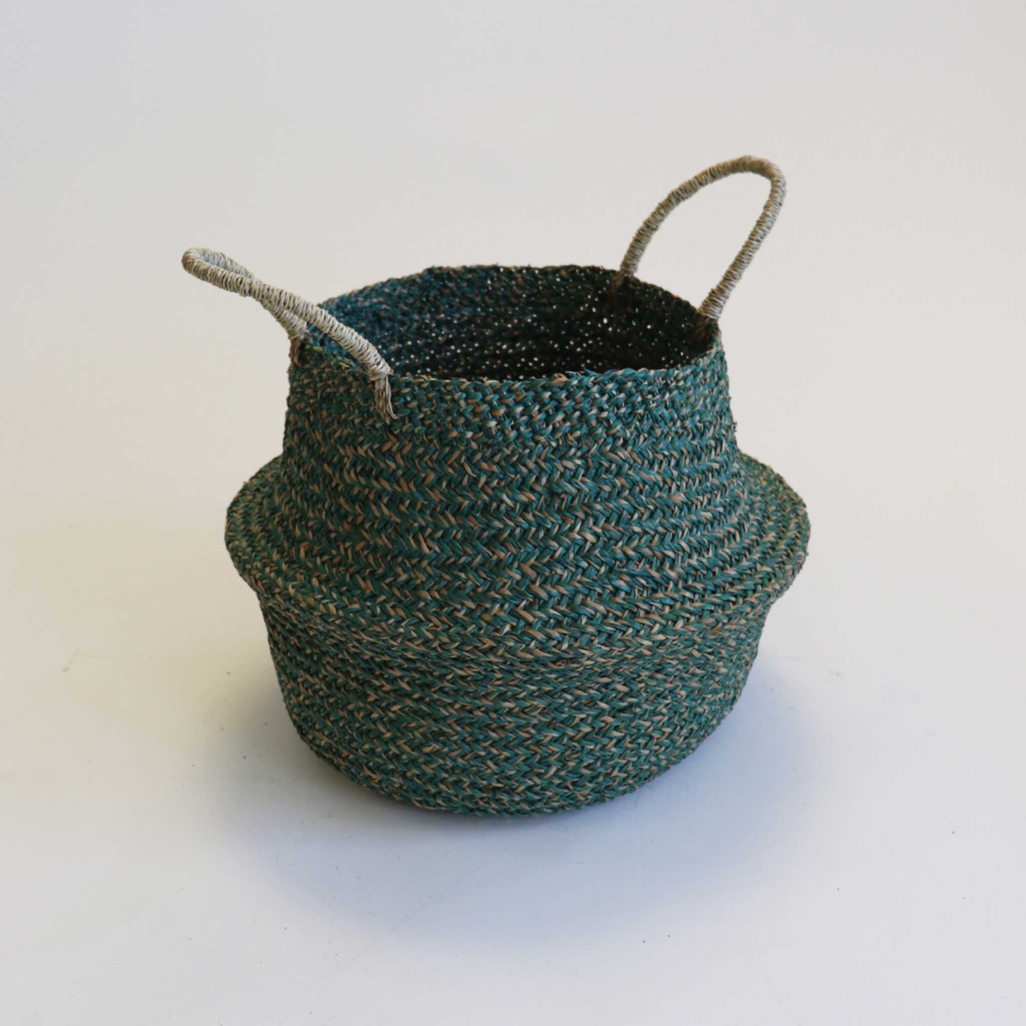 Green Seagrass Basket