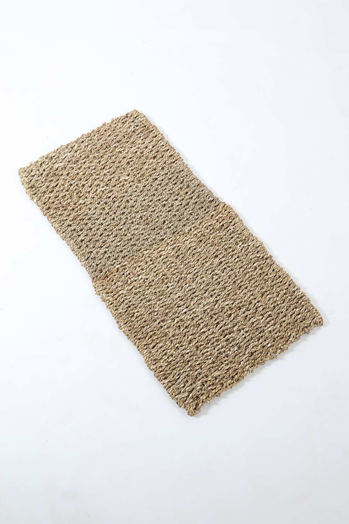 Hand Woven Seagrass Doormat in Natural