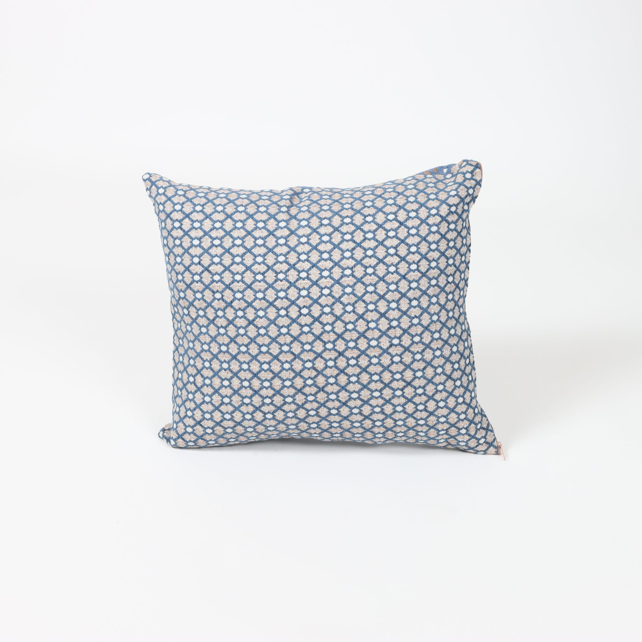 Lavender Double Sided Patterned Cotton Cushion Cover