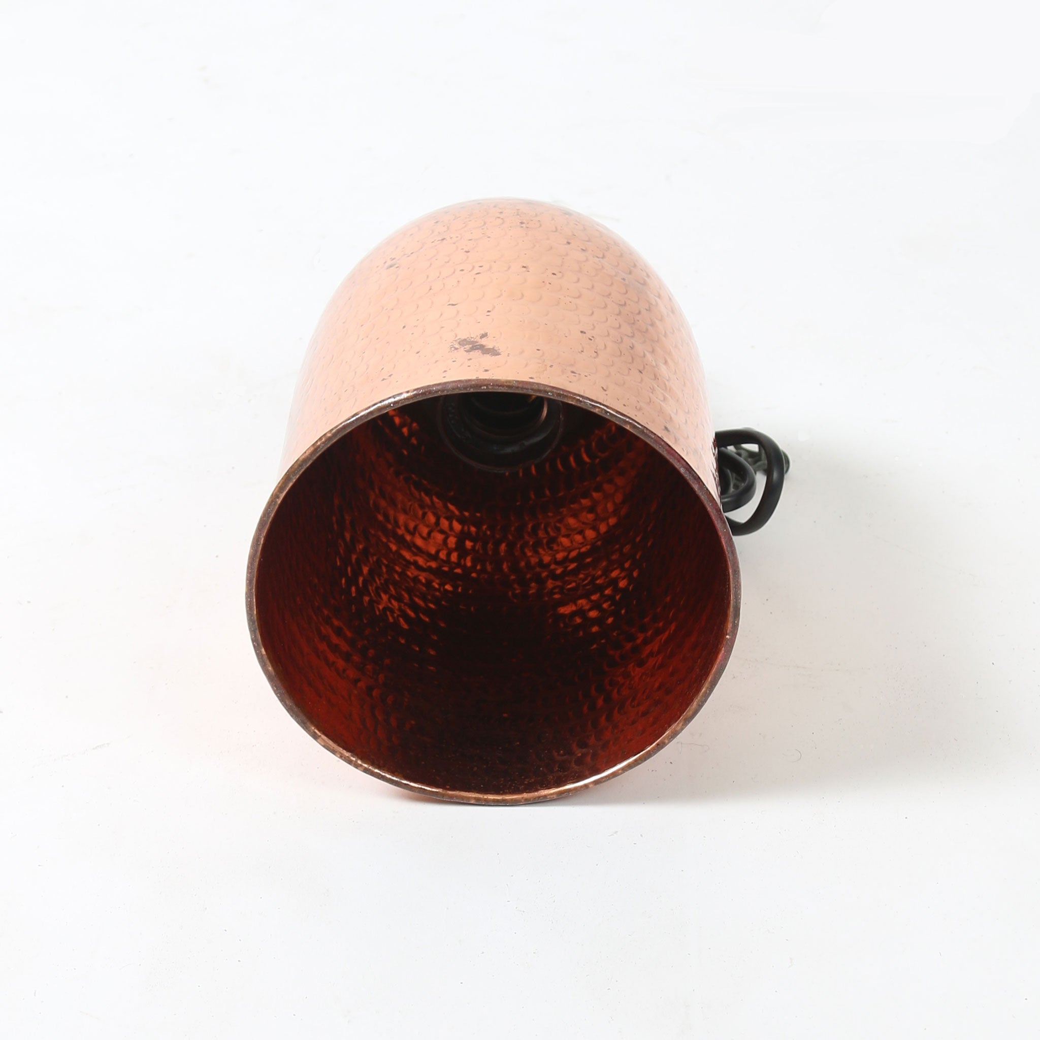 Small Copper Bell Shaped Pendant Light Shade