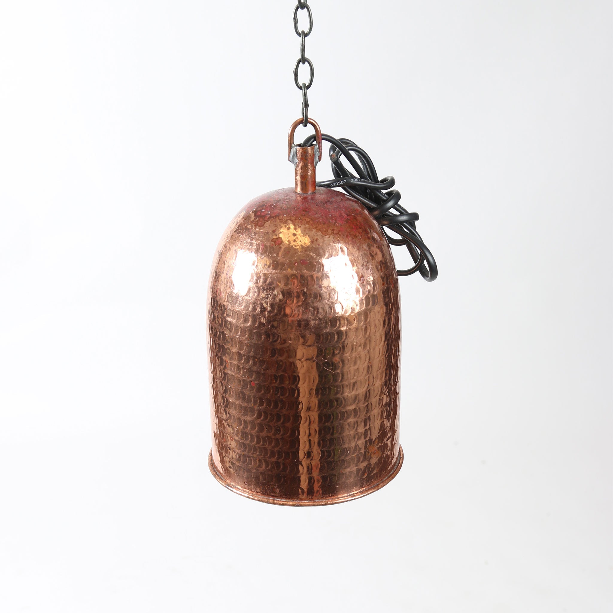 Small Copper Bell Shaped Pendant Light Shade