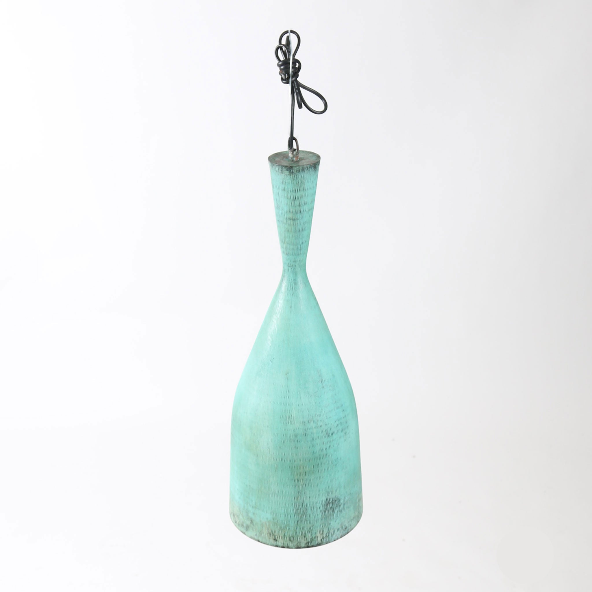 Turquoise Copper Cylinder Pendant Light Shade