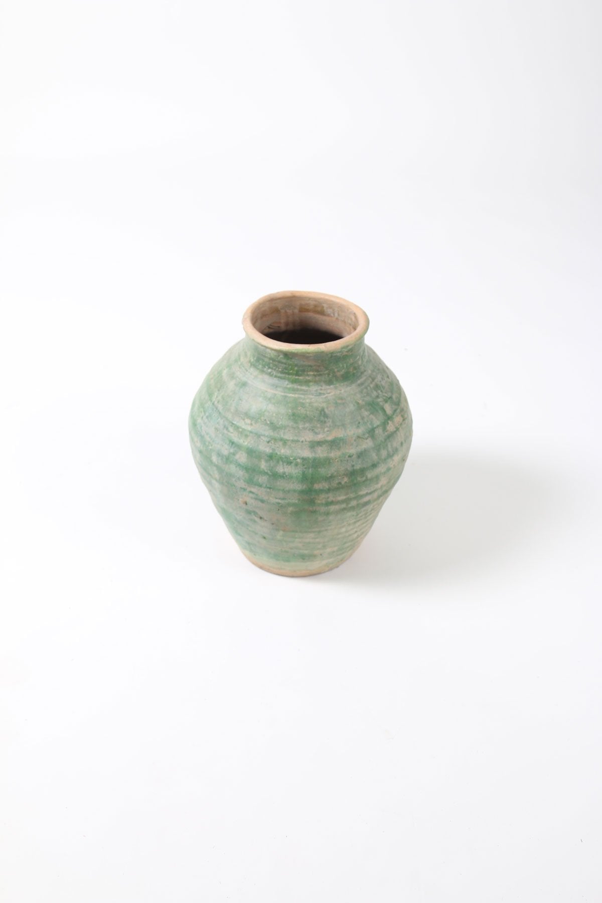 Vintage Small Light Green Pottery Vase